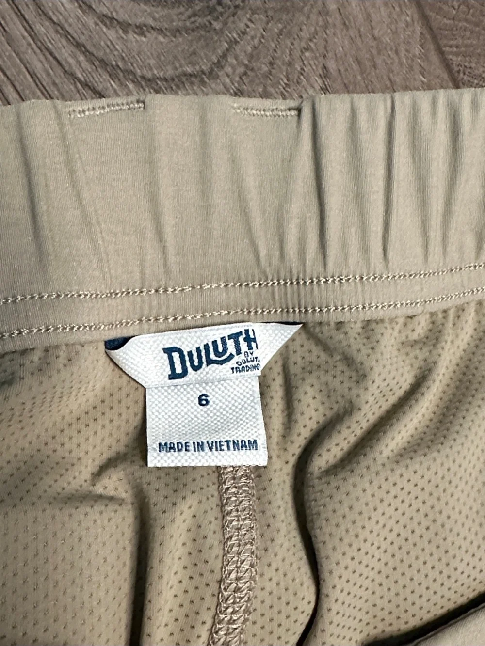 Duluth Dry On The Fly Mid Rise Hiking Casual Skirt Skort Tan Size 6‎